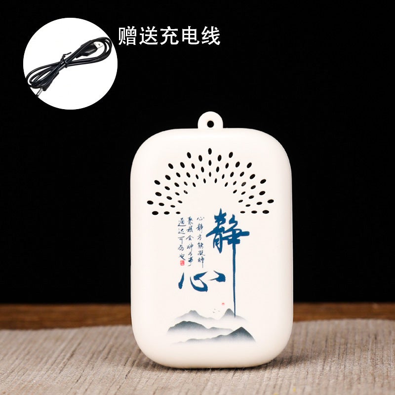 Small Player 51 Classic Tracks Rechargeable Record Player For The Elderly Single Loop Portable External Pendant Player - Image 1